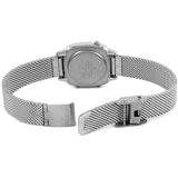 Casio Silver Mesh Strap Petite Women's Digital Watch LA670WEM-7