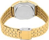 Casio Gold/Black Diamond Dial Unisex Vintage Style Digital Watch A159WGED-1