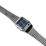 Casio Grey/Dark Blue Unisex Digital-Analog Dual Time Watch AQ-800EB-2A