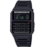 Casio Black Unisex Reverse LCD Retro Digital Calculator Watch CA-53WB-1B