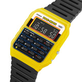 Casio Pac-Man 45th Anniversary Unisex Digital Calculator Watch CA-53WPC-1B