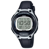 Casio Black/Silver Women’s or Kid's 50m Digital Sports Watch LW-203-1A