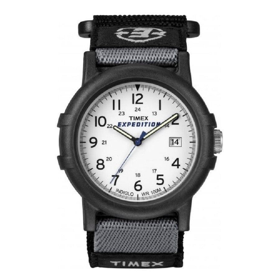 Timex Expedition Camper White/Black Strap Men's 100m Analog Watch T49713