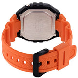 Casio Black Orange 50m Unisex Digital Sports Watch W-219H-4A