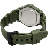 Casio Green Reverse LCD 50m Men's Digital Sports Watch W-219HC-3B