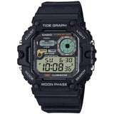 Casio Black Men's 100m Digital Multifunction Sports Watch WS-1700H-1A