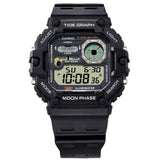 Casio Black Men's 100m Digital Multifunction Sports Watch WS-1700H-1A