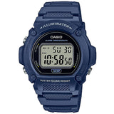 Casio Blue Basic 50m Unisex Digital Multifunction Casual Watch W-219H-2A