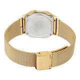 Casio A700WMG-9A Gold Super Slim Stainless Steel Mesh Band Unisex Digital Watch
