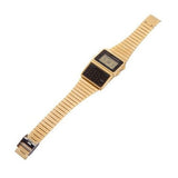 Casio DBC-611G-1 Databank Gold Tone Unisex Digital Calculator Watch