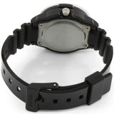 Casio LRW-200H-2E Black with Blue Dial Women's 100m Analog Sports Watch