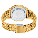 Casio A171WEG-9A Gold Round Retro Style Stainless Steel Unisex Digital Watch