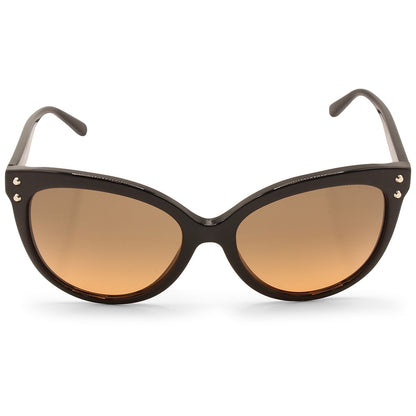 Michael Kors Jan Shiny Black/Grey-Brown Gradient Women's Sunglasses MK2045 317711