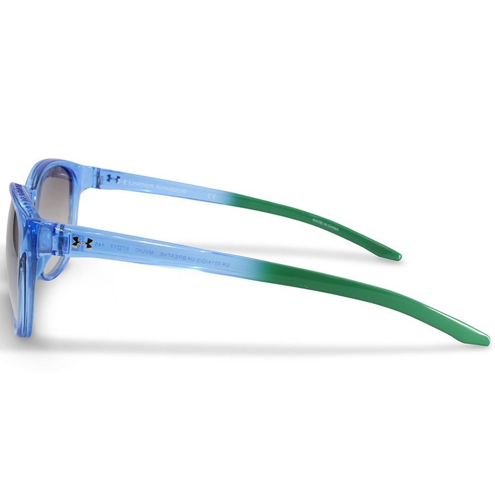 Under Armour Breathe Azure/Grey-Silver Women's Sunglasses UA0014GS MVU IC