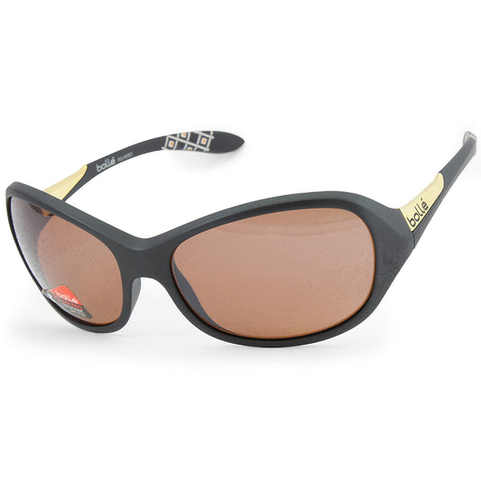 Bolle Grace Matte Black/HD Polarised TNS Women's Sports Sunglasses