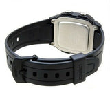 Casio Black 100m Dual Time Unisex Digital Sports Watch W-800H-1A