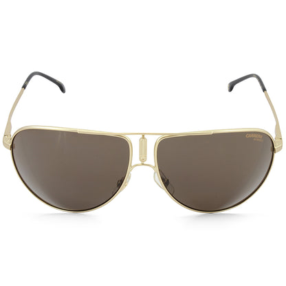 Carrera Gipsy 65 Matte Gold/Brown Unisex Designer Pilot Sunglasses AOZ-70