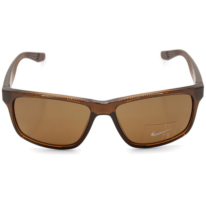 Nike Cruiser Shiny Transparent Oak/Brown Unisex Fashion Sunglasses EV0834 220