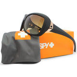 Spy Farrah Femme Fatale Matte Black/HD Plus Bronze Fade Women's Sunglasses