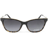 Guess Shiny Black Smoke/Grey Gradient Women's Fashion Sunglasses GF6155 01B