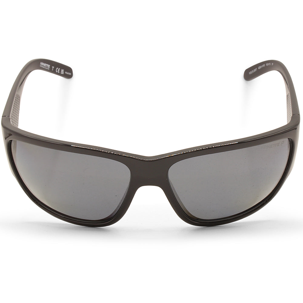 Arnette Wolflight Shiny Black/Grey Polarised Men's Sunglasses AN4280 41/81