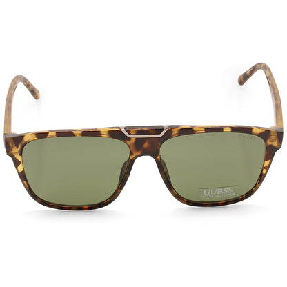 Guess Shiny Blonde Havana/Green Women's Fashion Sunglasses GU00056 53N