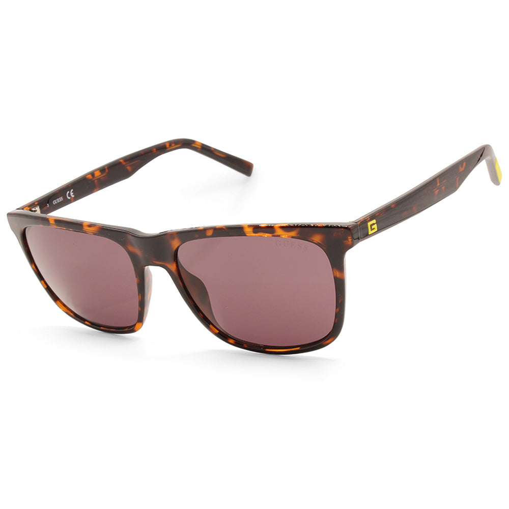 Guess Shiny Dark Havana/Brown Women's Fashion Sunglasses GU00024 52E
