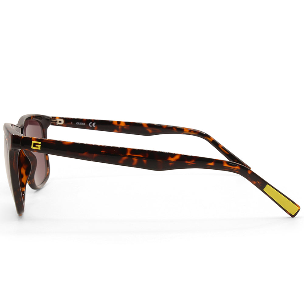 Guess Shiny Dark Havana/Brown Women's Fashion Sunglasses GU00024 52E