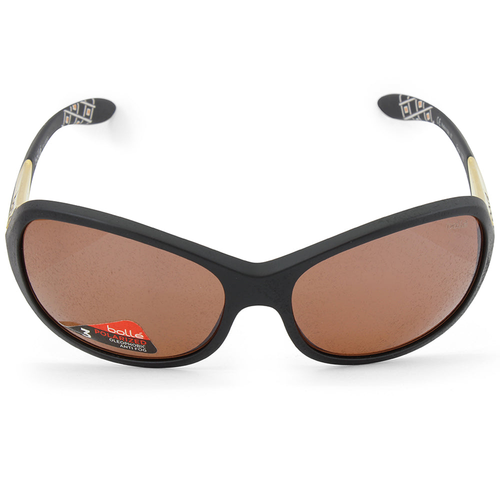 Bolle Grace Matte Black/HD Polarised TNS Women's Sports Sunglasses