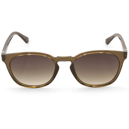 Guess Shiny Dark Transparent Green/Green Gradient Women's Sunglasses GU00045 96P