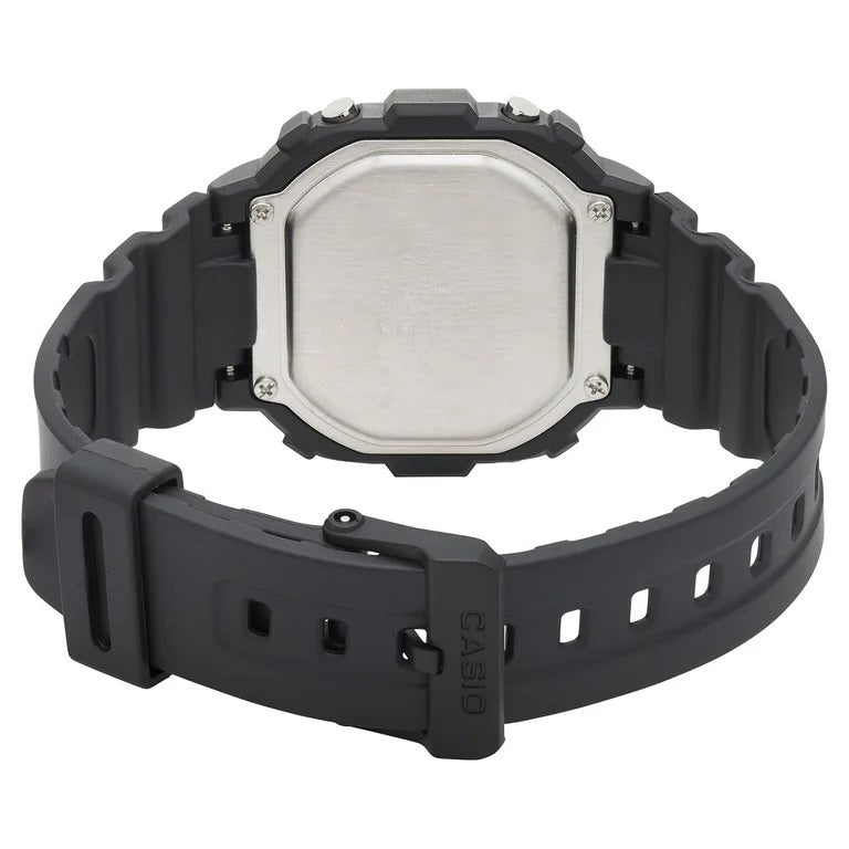 Casio Black 50m Unisex Digital Multifunction Sports Watch F-108WH-1A