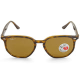 Ray Ban Light Tortoise/Brown Polarised Unisex Designer Sunglasses RB4306 710/83