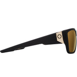 Spy Dirty Mo 2 25th Anniversary Matte Black/Gold Spectra Mirror Men's Sunglasses