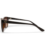 Guess Shiny Havana/Brown Gradient Women's Fashion Sunglasses GU7593 52F