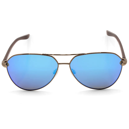 Nike City Aviator Pewter/Grey-Turquoise Mirror Unisex Pilot Style Sunglasses DJ0887 012