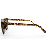 Guess Shiny Blonde Havana/Green Women's Fashion Sunglasses GU00056 53N