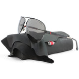 Carrera Matte Black/Grey Adjustable Arm Men's Polarised Sunglasses 8030/S 003 M9