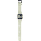 Casio Pop Light Grey Bio-Resin Band Unisex 50m Twin Graph Digital Watch LF-20W-8A