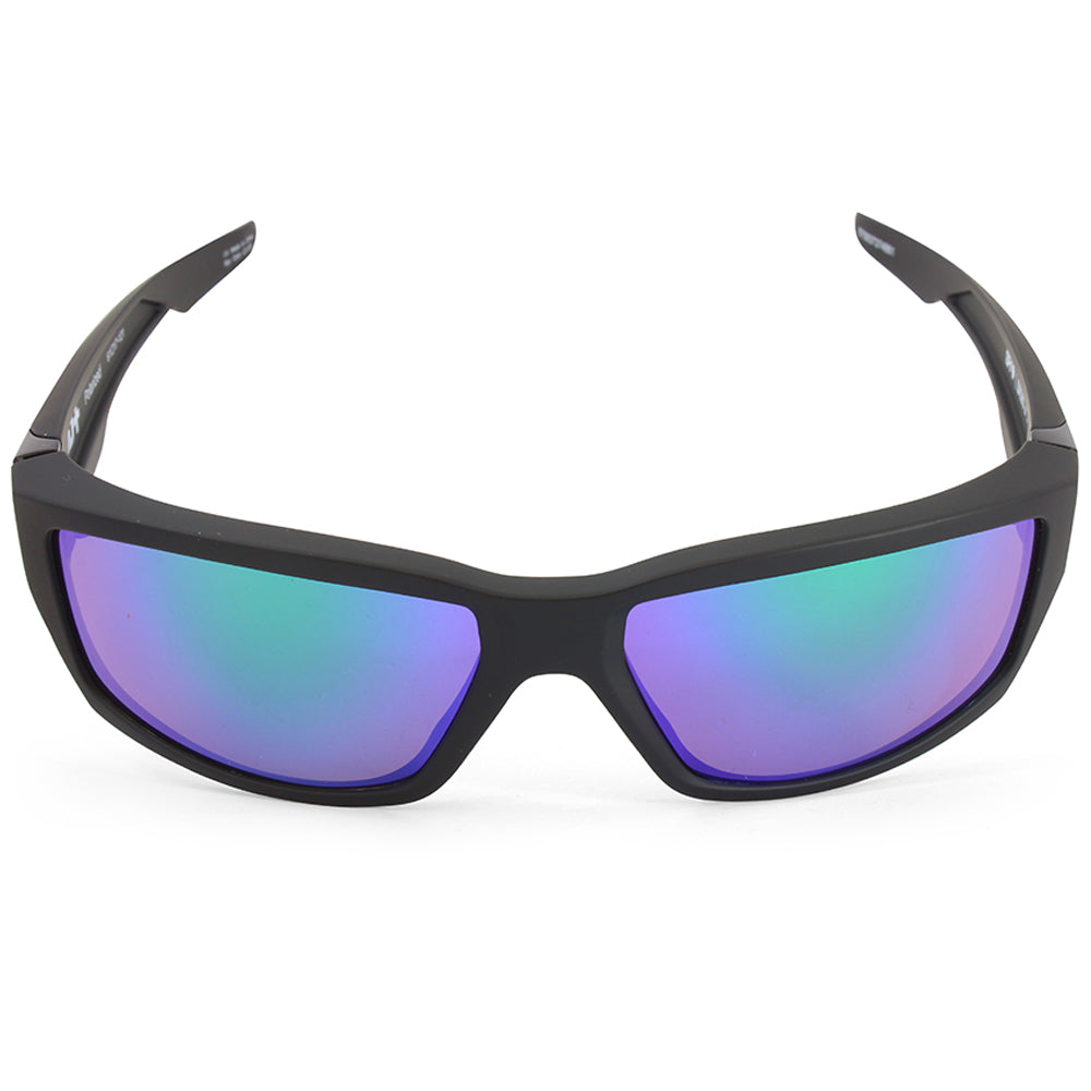 Spy Dirty Mo Matte Black/HD Plus Bronze Green Spectra Mirror Polarised Men's Sunglasses
