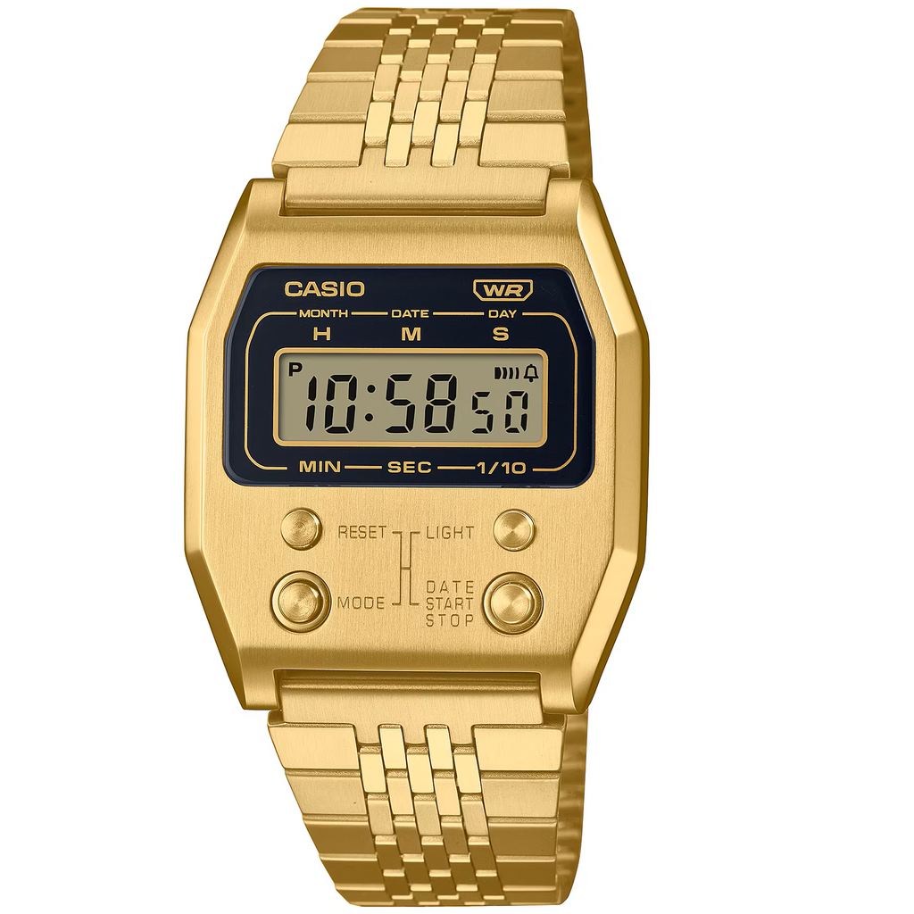 Casio Gold Vintage Retro Style Unisex Digital Watch A1100G-5