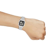 Casio Silver Unisex Multifunction Digital Watch A130WE-1A