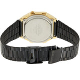 Casio Black Gold Retro Vintage Style Unisex Digital Watch A168WEGB-1B