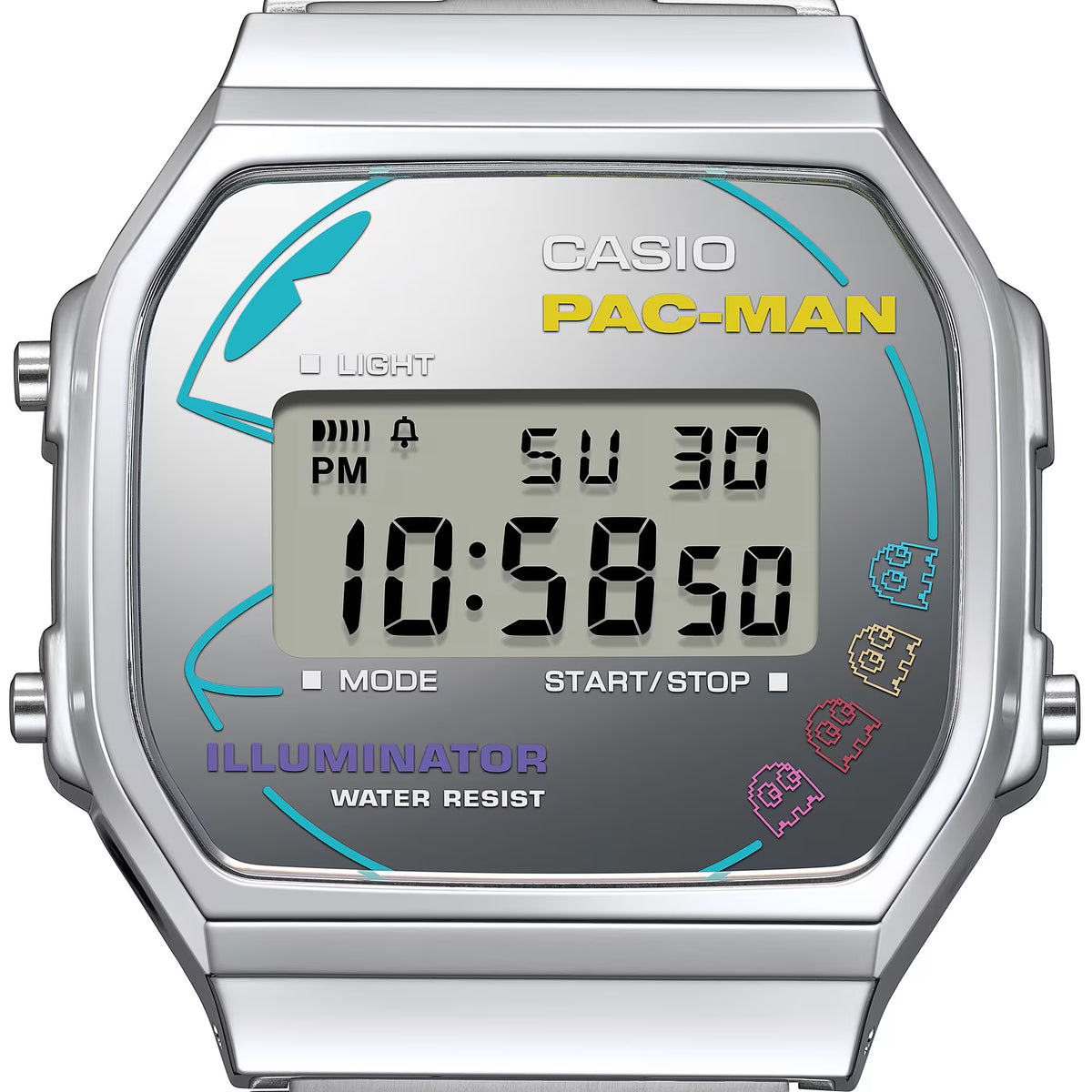 Casio Pac-Man 45th Anniversary Collaboration Series Digital Watch A168WEPC-7A