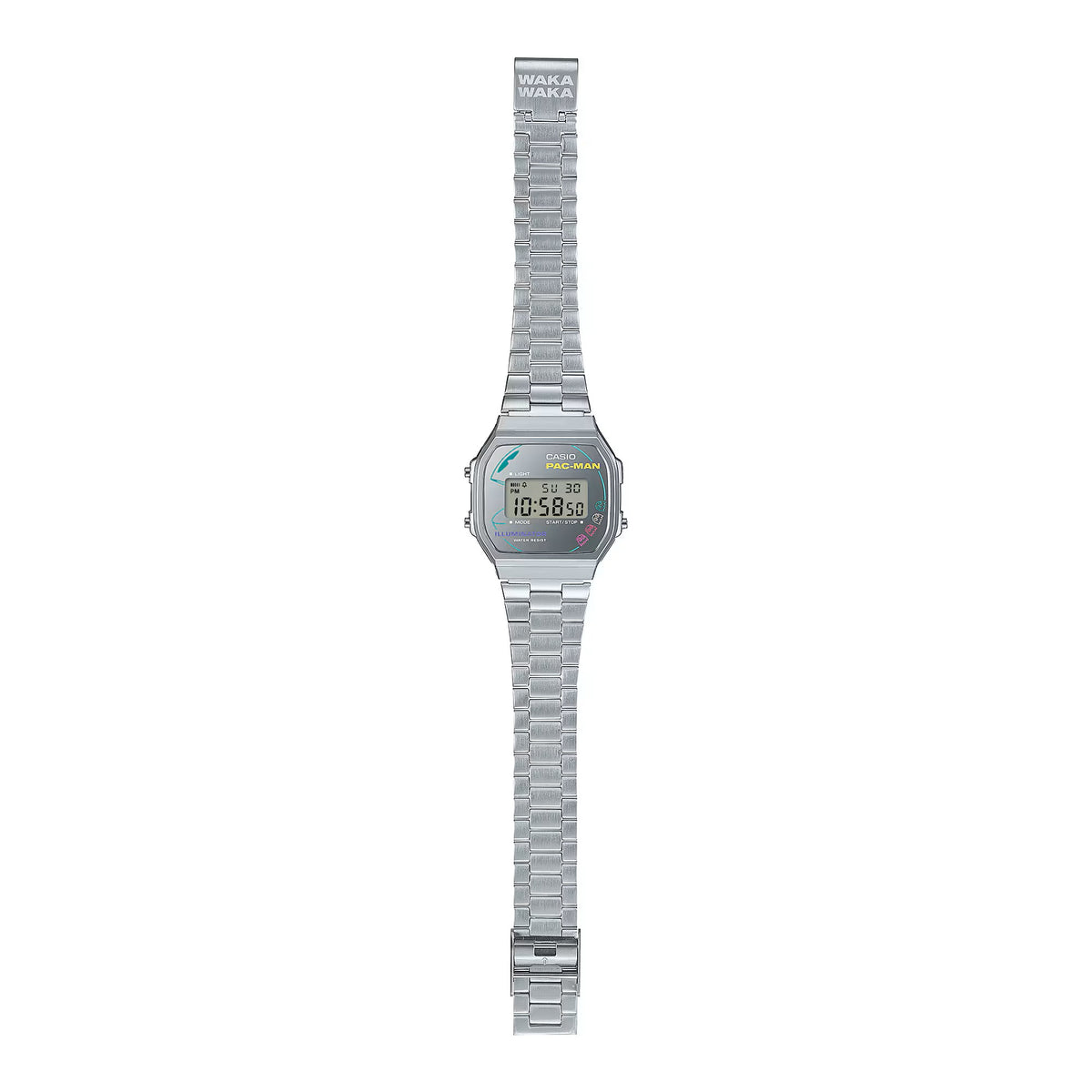 Casio Pac-Man 45th Anniversary Collaboration Series Digital Watch A168WEPC-7A
