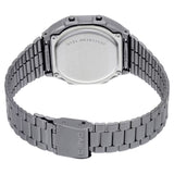 Casio A168WGG-1A Grey/Black Stainless Steel Unisex Multfunction Digital Watch