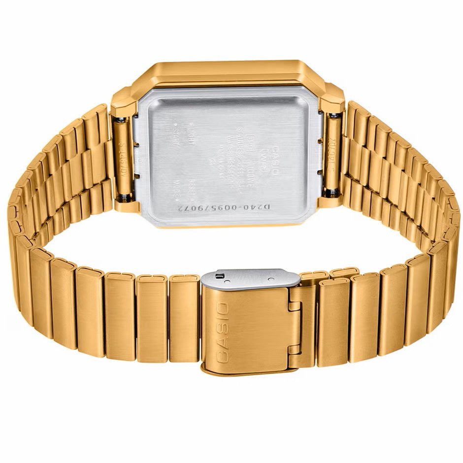 Casio Gold Vintage Series Super Slim Stainless Steel Unisex Digital Watch A700WG-9A