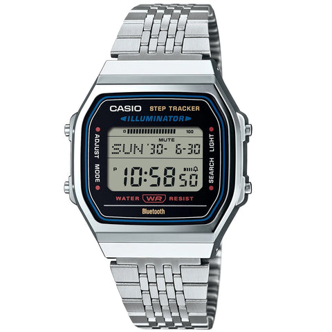 Casio Silver Classic Style Unisex Bluetooth Sensor Digital Watch ABL-100WE-1A