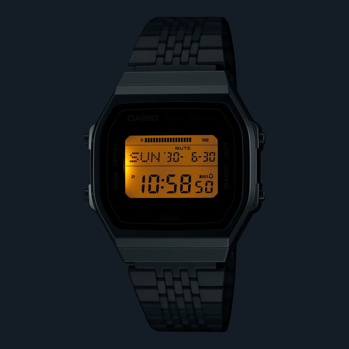 Casio Silver Classic Style Unisex Bluetooth Sensor Digital Watch ABL-100WE-1A