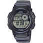 Casio Black/Grey World Time 100m Unisex Digital Sports Watch AE-1000W-8A