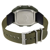 Casio Green Cloth Strap 100m Unisex Digital Watch AE-1200WHB-3BV